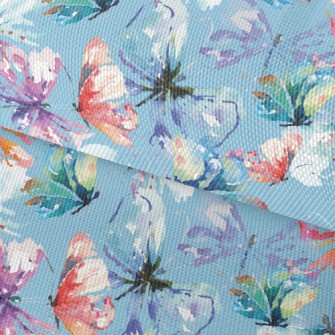 Abstract Butterfly In Watercol Waterproof Oxford