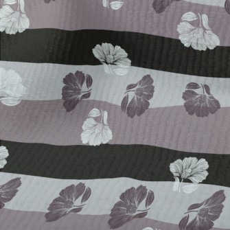 Delicate Dark Florals Terry