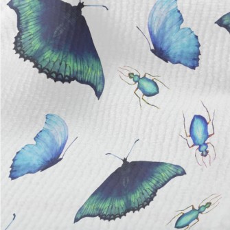 Hand Drawn Colorful Butterfly Terry