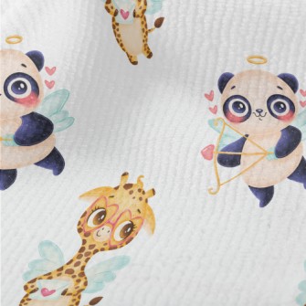 Panda And Cupid The Giraffe Terry