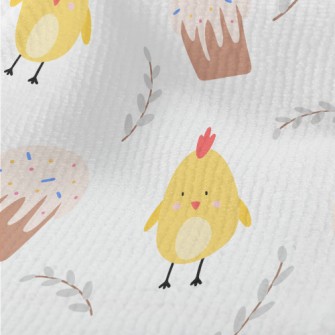 Yellow Chick And Egg Cake Terry