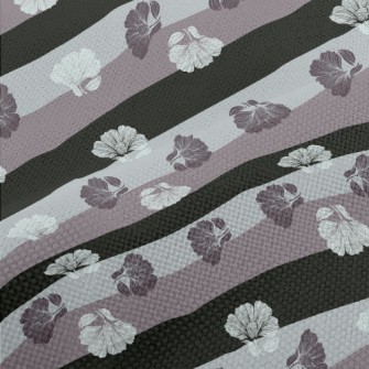 Delicate Dark Florals Performance Linen