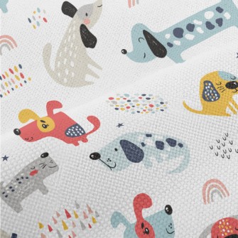 Naughty And Funny Colorful Pup Performance Linen
