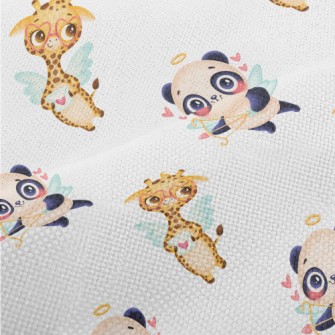 Panda And Cupid The Giraffe Performance Linen