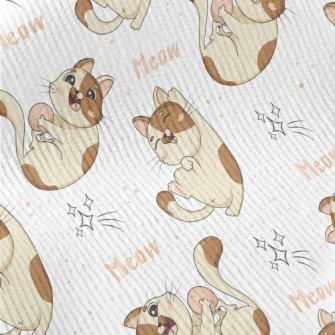 Funny Kittens Playing Standard Corduroy