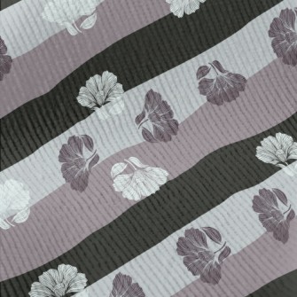 Delicate Dark Florals Standard Corduroy