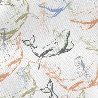 Whales Roaming The Sea Floor Standard Corduroy