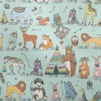 Ethnic Style Safari Dobby