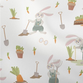Rabbit Is Planting Carrots Dobby