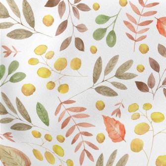 Autumn Leaves In Watercolor St Stretch Ponte