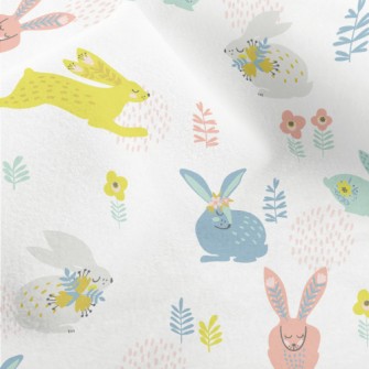 Go To The Easter Bunny Micro Fleece