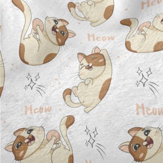 Funny Kittens Playing Minky