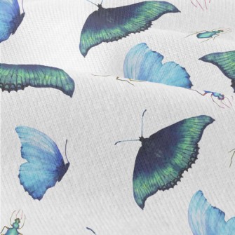 Hand Drawn Colorful Butterfly Modern Jersey