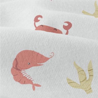 Red Crab And Shrimp Next To Se Modern Jersey