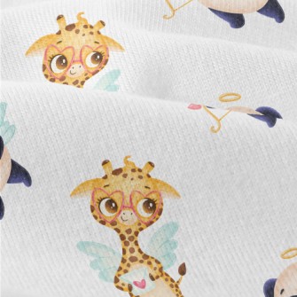 Panda And Cupid The Giraffe Modern Jersey