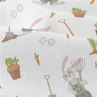 Rabbit Is Planting Carrots Modern Jersey