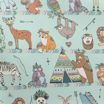 Ethnic Style Safari Pongee