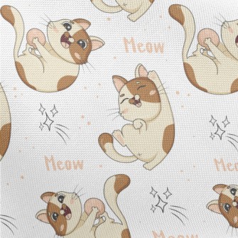 Funny Kittens Playing Pongee
