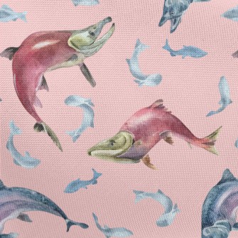 Weird And Special Fish Pongee