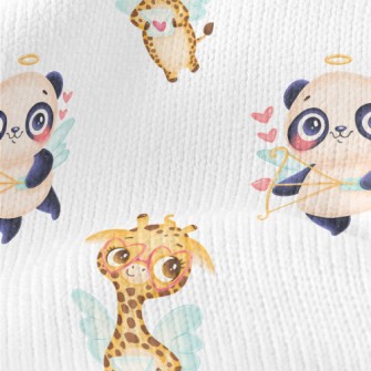 Panda And Cupid The Giraffe Stretch Jersey