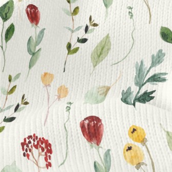 Mini Wildflowers In A Watercol Stretch Jersey