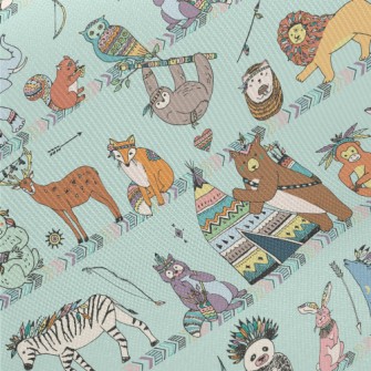 Ethnic Style Safari Midweight Cotton Poplin