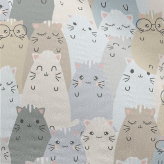 Smiling Animals In Special Sha Chiffon