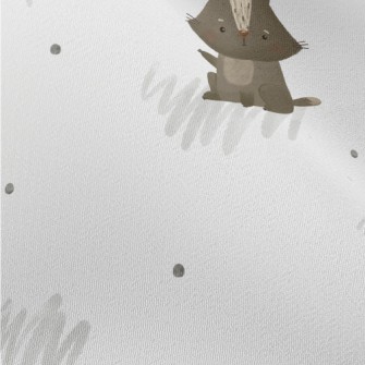 Cuddly Little Animals Chiffon