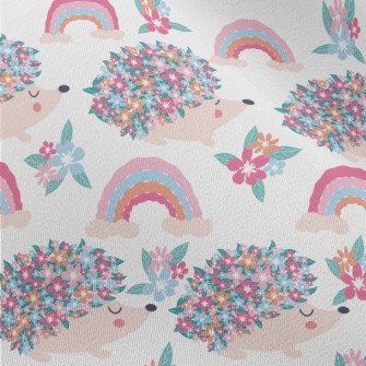 A Hedgehog With A Bunch Of Flo Chiffon