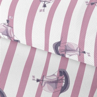 Sailing Boats Floating Around Waterproof Oxford