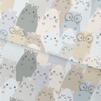 Smiling Animals In Special Sha Waterproof Oxford
