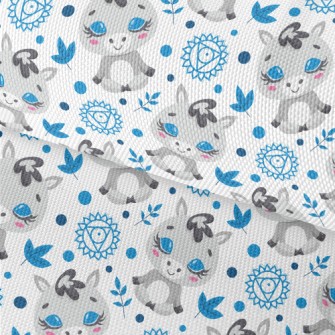 Little Animal Meditating Waterproof Oxford