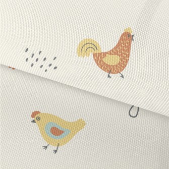 Chicken Who Lives Every Day Se Waterproof Oxford