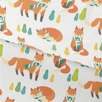 Scarf Fox Ready For Winter Waterproof Oxford