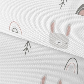 Cute Rabbit In The Woods Waterproof Oxford