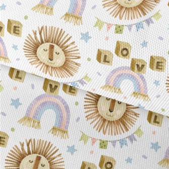 Baby Toys With Lion And Letter Waterproof Oxford