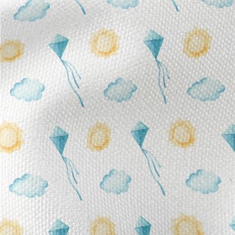 Flying A Kite Between The Clou Waterproof Canvas