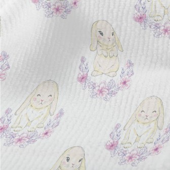 Lop-eared Rabbit Surrounded By Terry
