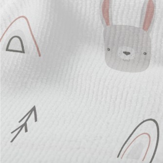 Cute Rabbit In The Woods Terry