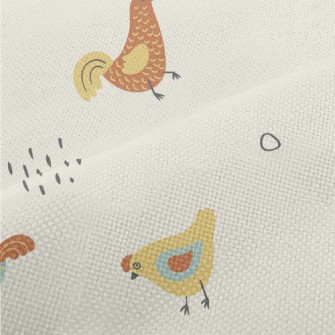 Chicken Who Lives Every Day Se Performance Linen