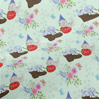 Two Naughty Dogs Playing With  Performance Linen