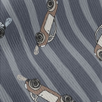 Classic Car In Retro Tones Standard Corduroy