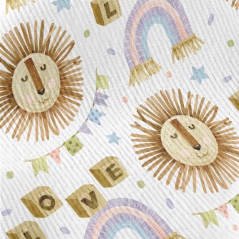 Baby Toys With Lion And Letter Standard Corduroy