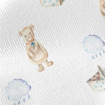 Paper Boat And Bear In The Clo Standard Corduroy