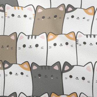 Cats Of Various Colors Standin Dobby