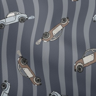 Classic Car In Retro Tones Dobby