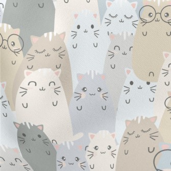 Smiling Animals In Special Sha Stretch Ponte