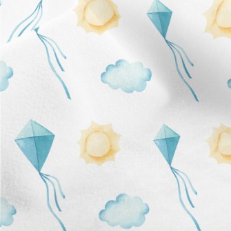 Flying A Kite Between The Clou Micro Fleece