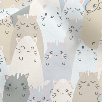 Smiling Animals In Special Sha Micro Fleece