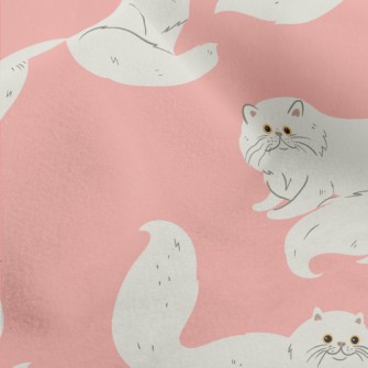 Smart And Flexible Persian Cat Micro Fleece